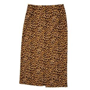 Leopard Print Maxi Skirt Size 10